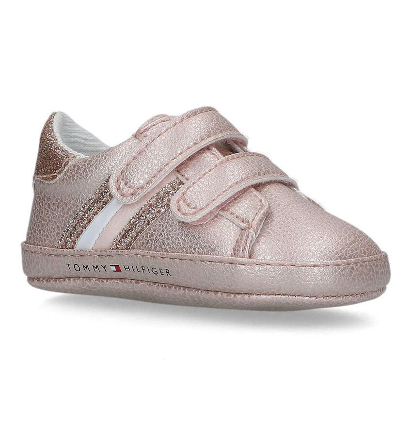 Tommy Hilfiger Chaussons pour bébé en Or rose
