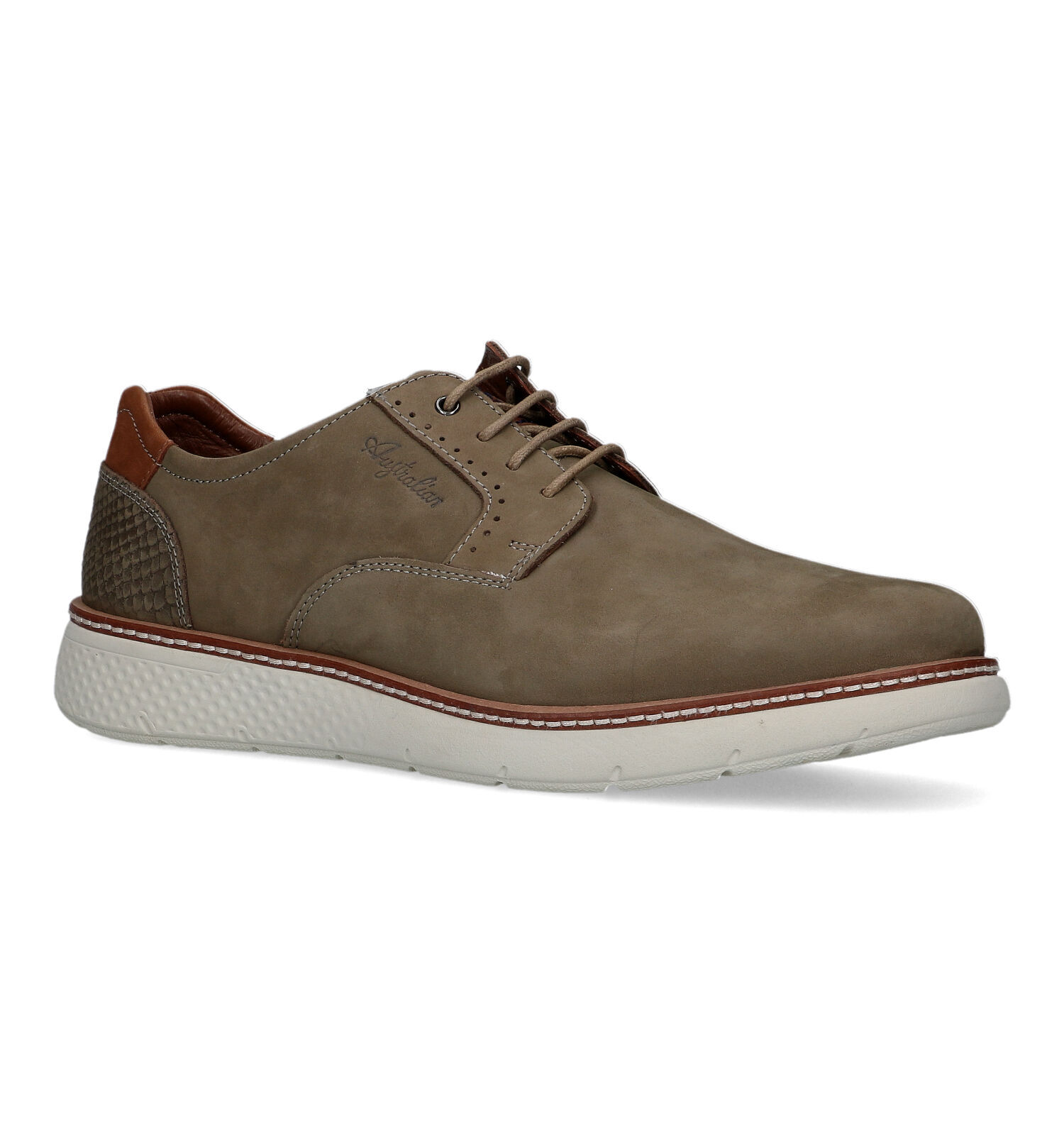 Veterschoenen heren groen | Online op TORFS.BE | Gratis verzending en retour