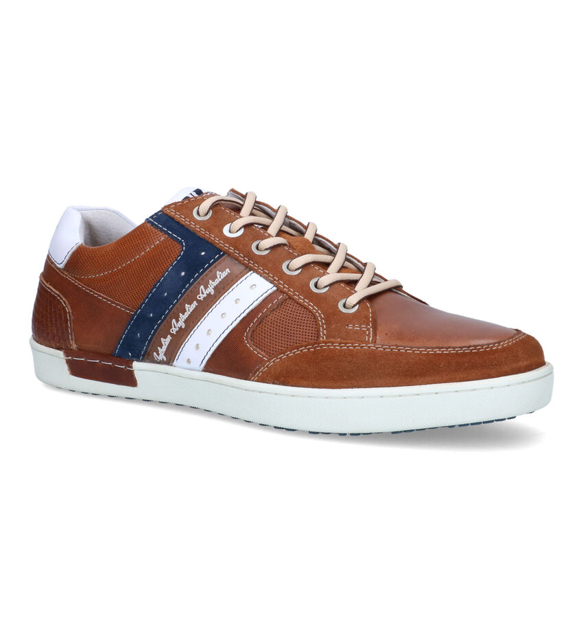 Australian Nothingham Chaussures à lacets en Cognac