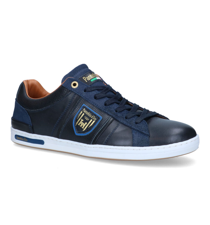 Pantofola d'Oro Torretta Blauwe Veterschoenen