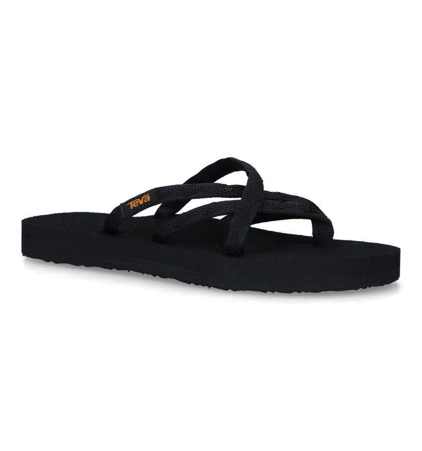 Teva Olowahu Zwart Teenslippers