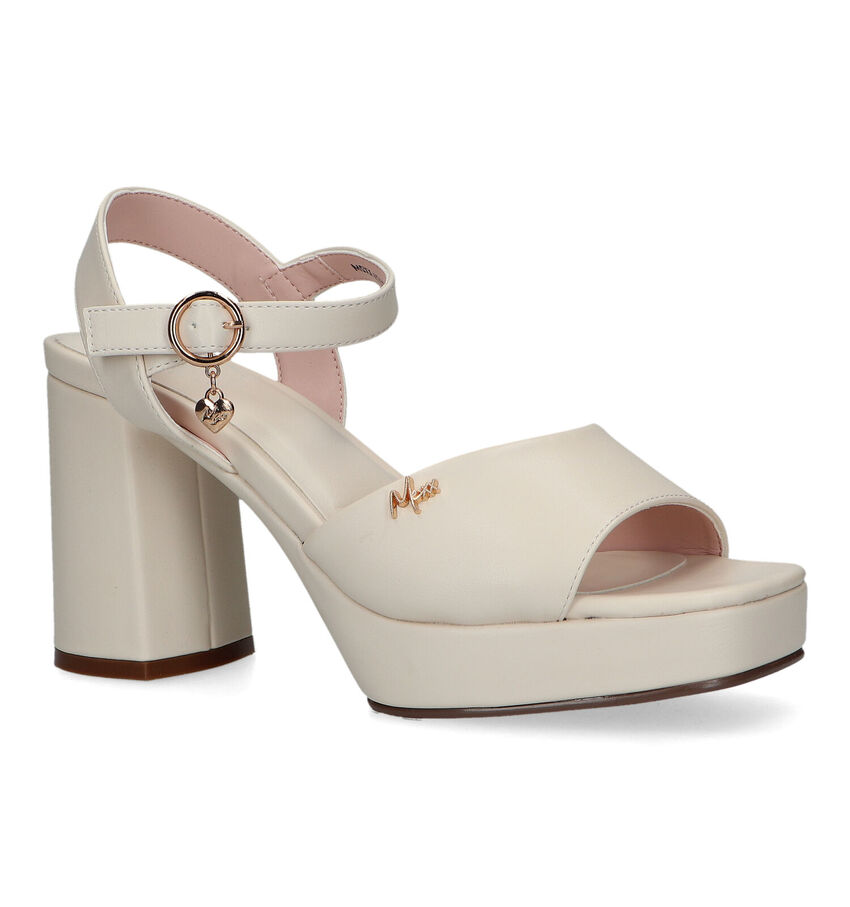 Mexx Lou Ecru Sandalen