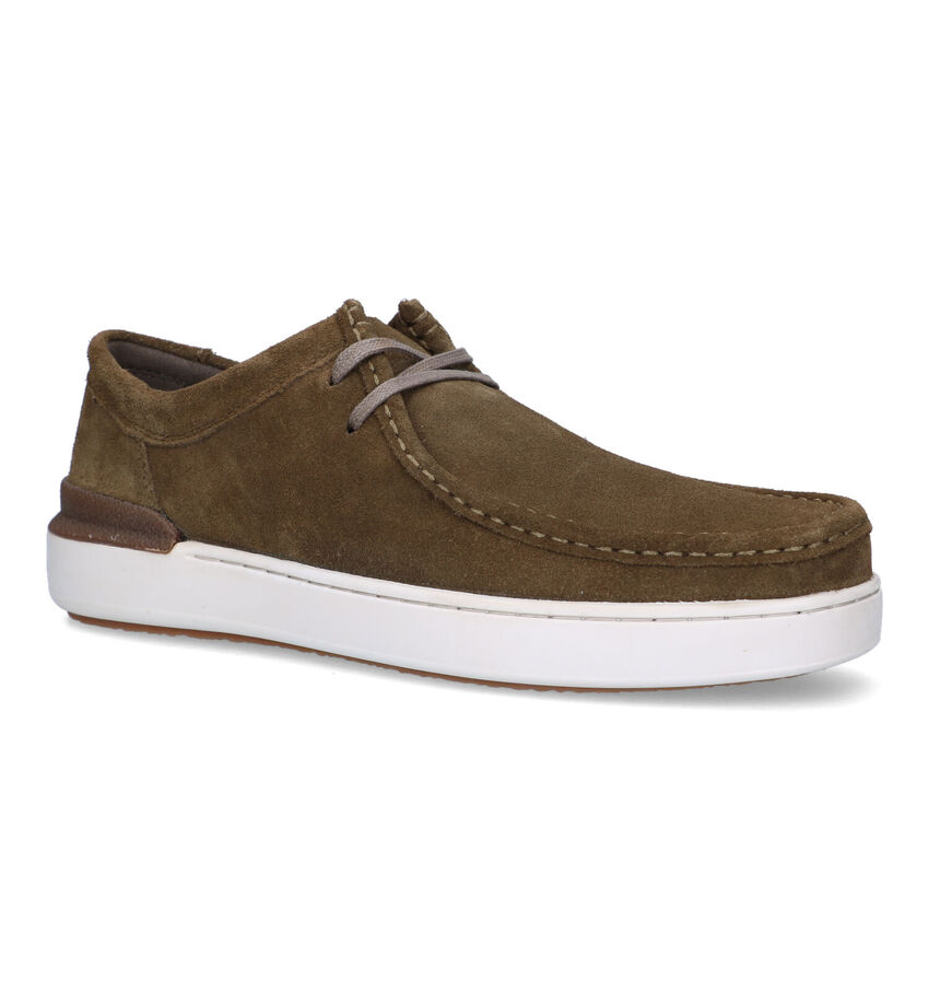 Clarks Courtlite Wally Kaki Bootschoenen