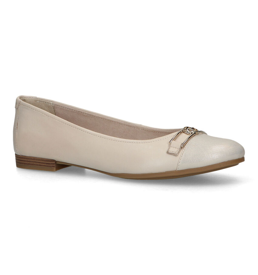 Tamaris Ballerines en Beige clair