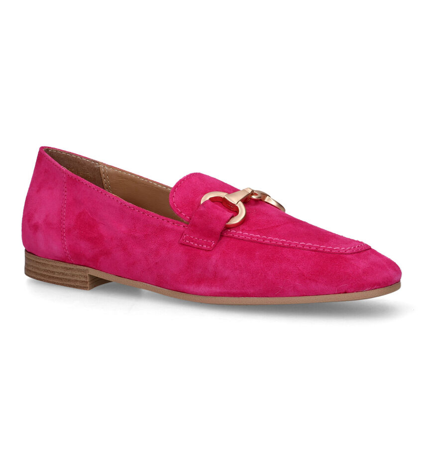 Tamaris Fuchsia Loafers