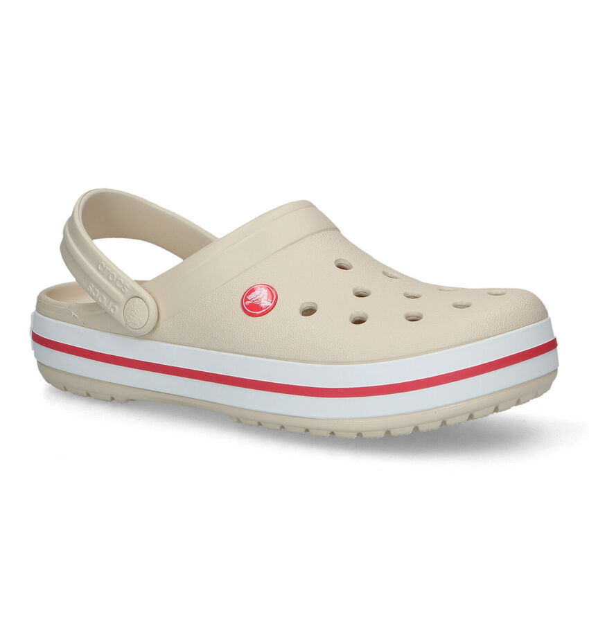 Crocs Crocband Clog Nu-pieds en Beige