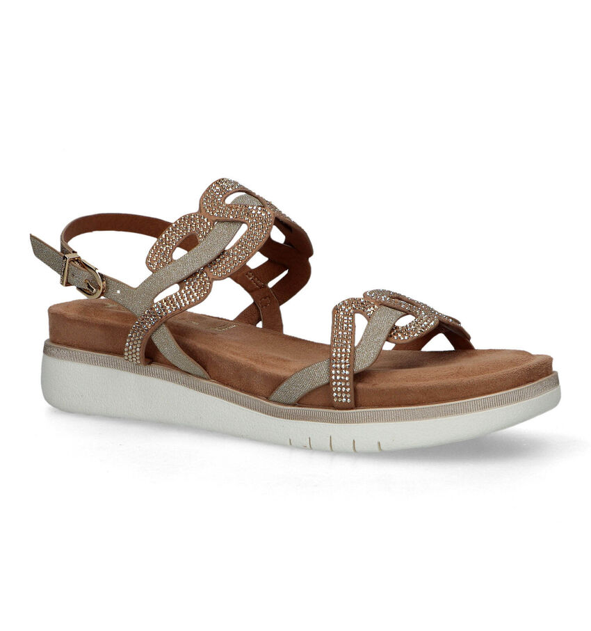 Tamaris Cognac Sandalen