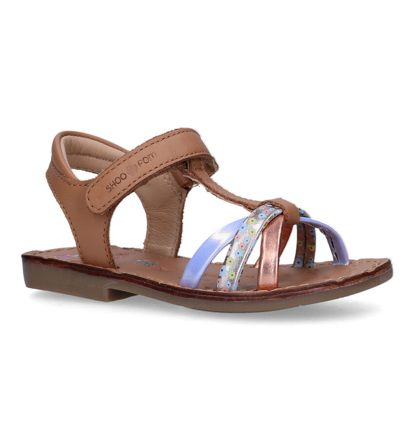 Shoo Pom Happy Salome Sandales en Cognac
