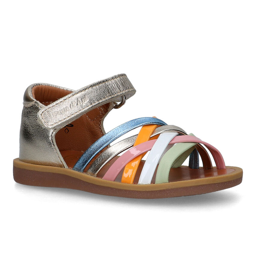 Pom d'Api Poppy Lux Sandales en Or