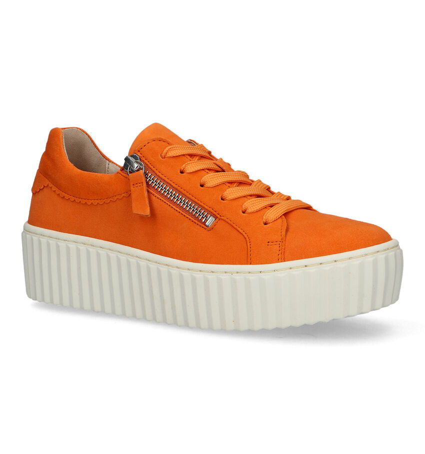 Gabor Best Fitting Oranje Sneakers