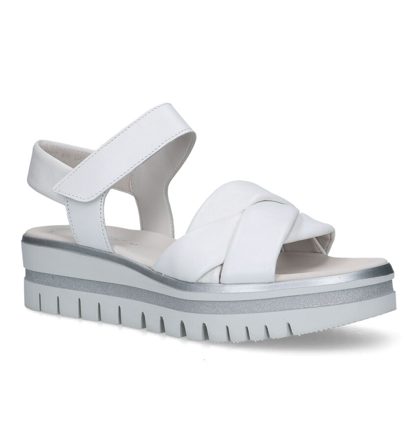 Gabor Best Fitting Witte Sandalen