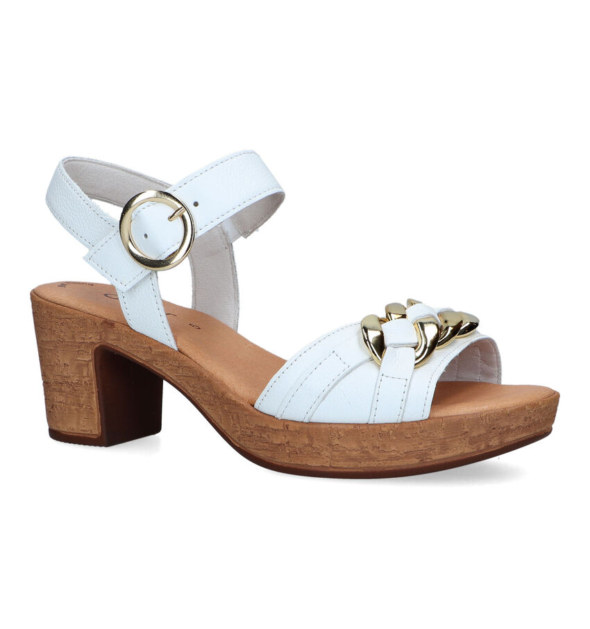 Gabor Best Fitting Witte Sandalen