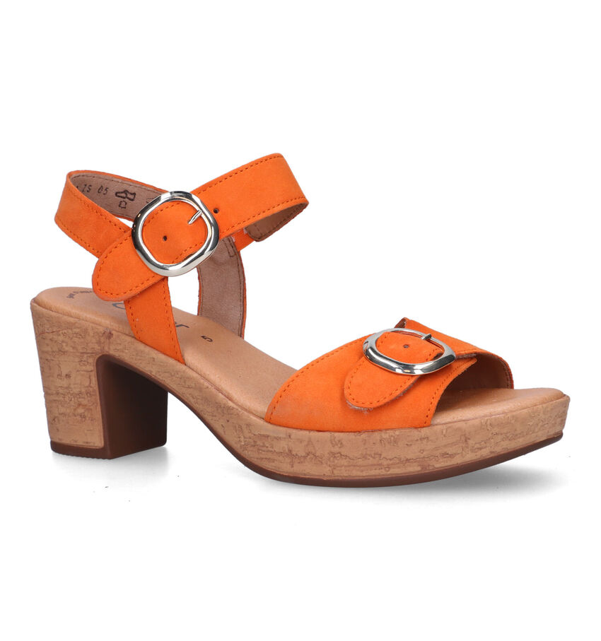 Gabor Best Fitting Oranje Sandalen