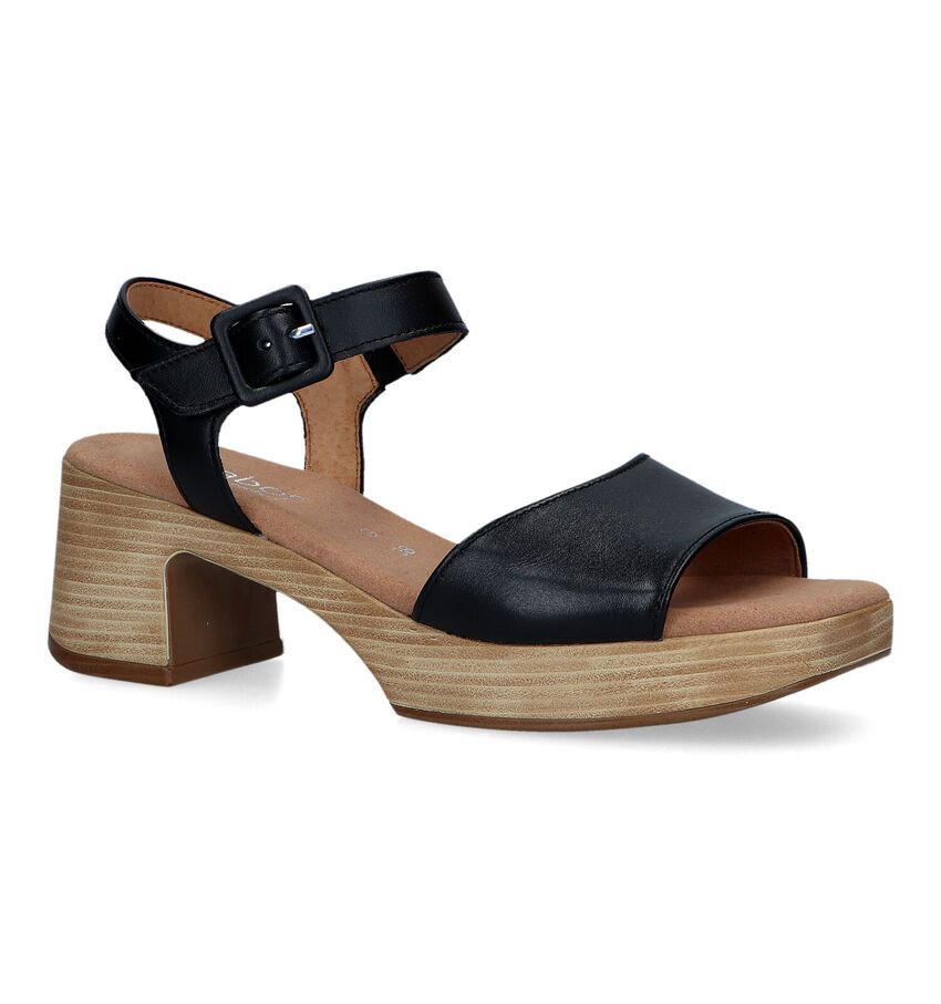 Gabor Comfort Sandales en Noir