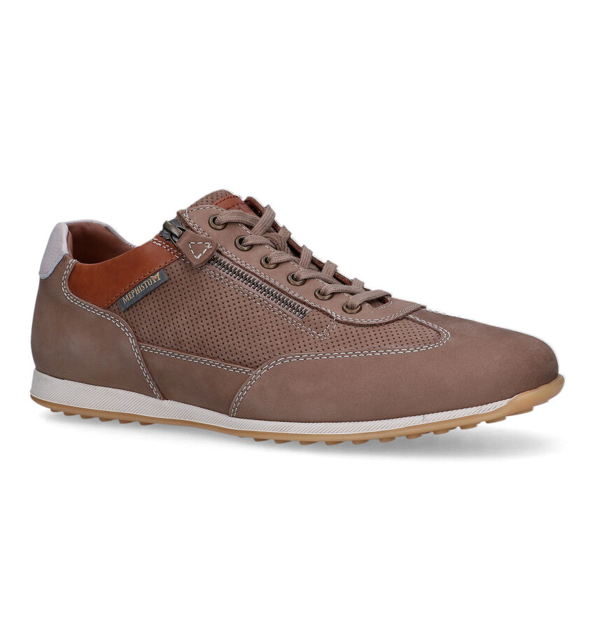 Mephisto Leon Nomad Chaussures à lacets en Beige