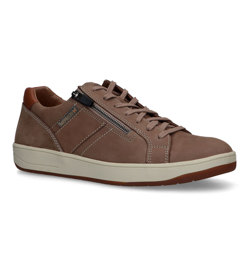 Mephisto Hendrik Nomad Chaussures à lacets en Taupe