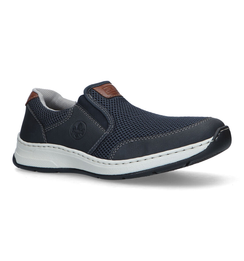 Rieker Chaussures à enfiler en Bleu foncé