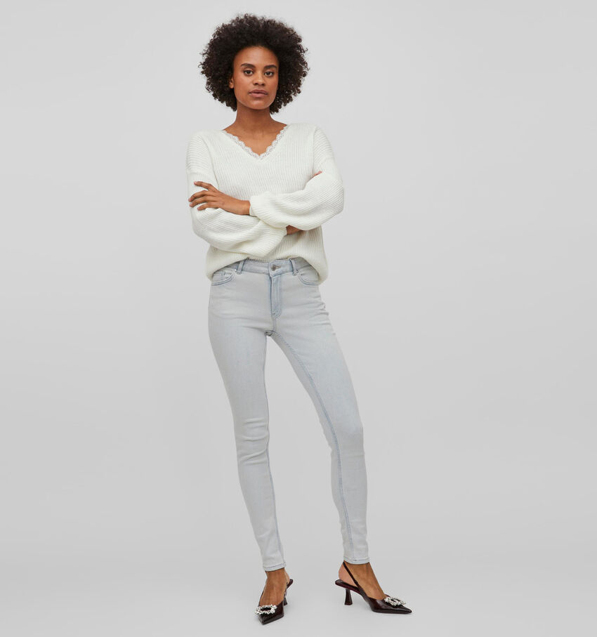 Vila Sarah Blauwe Skinny Jeans - L 32