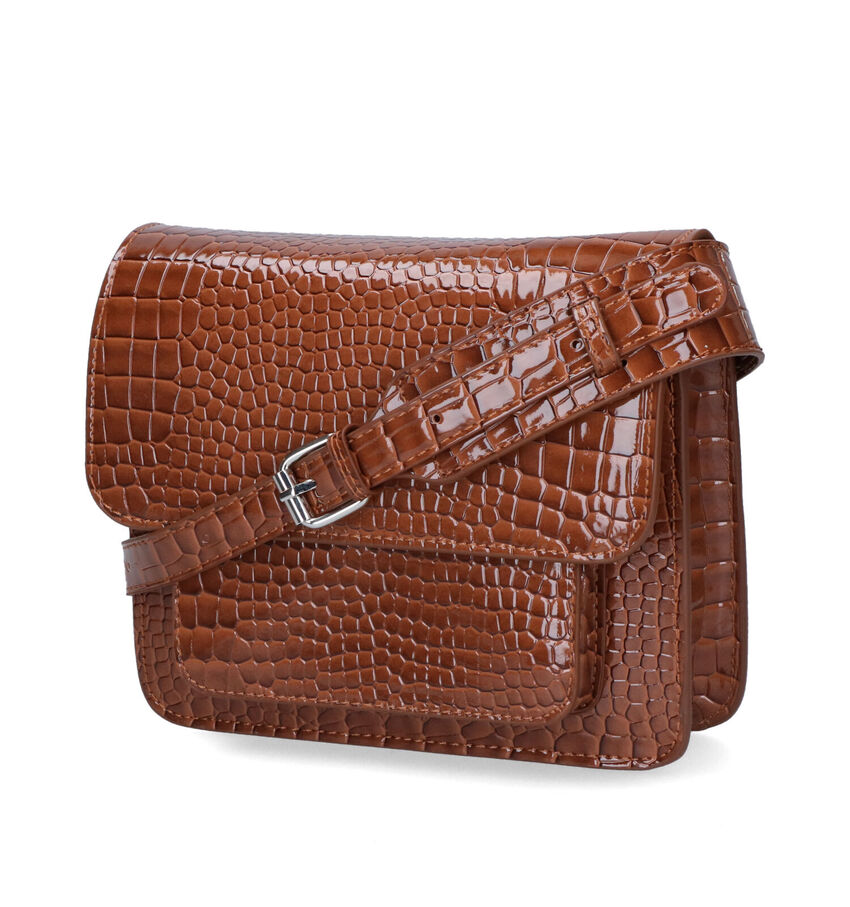 Hvisk Cayman Pocket Bruine Crossbody Tas