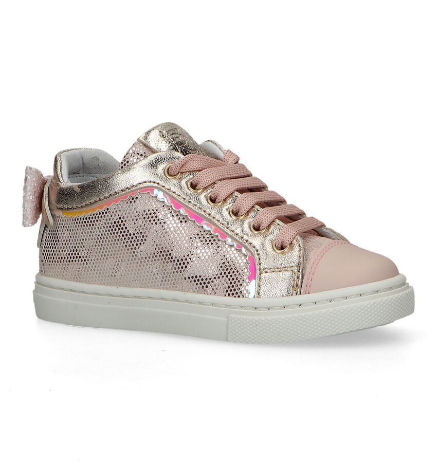 FR by Romagnoli Roze Veterschoenen