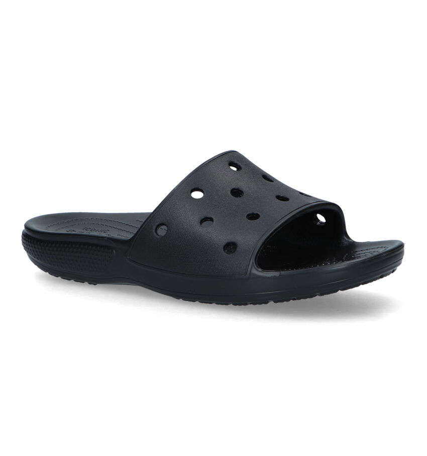 Crocs Classic Slide Claquettes de piscine en Noir
