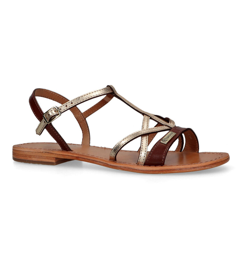 Les Tropeziennes Hironela Cognac Sandalen