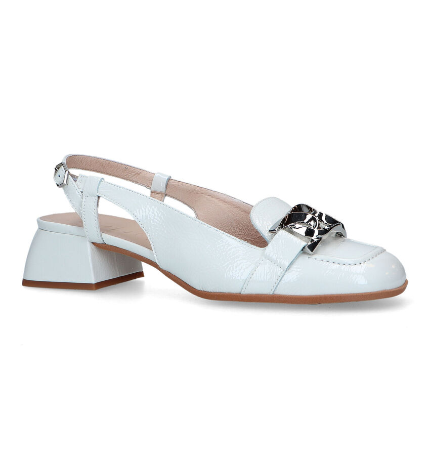 Wonders Witte Slingback Pumps