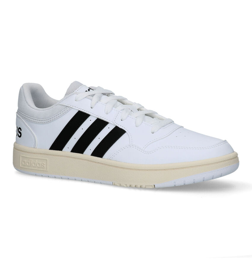adidas Hoops 3.0 Baskets en Blanc