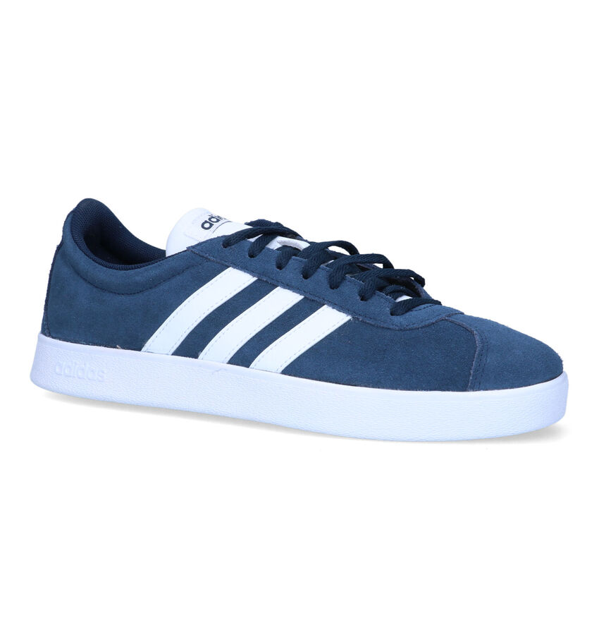 adidas VL Court 2.0 Blauwe Sneakers