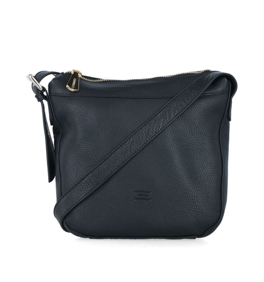 Crinkles Zwarte Crossbody Tas