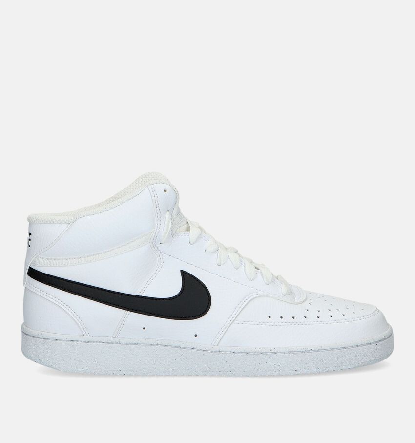 Nike Court Vision Mid Next Nature Baskets en Blanc