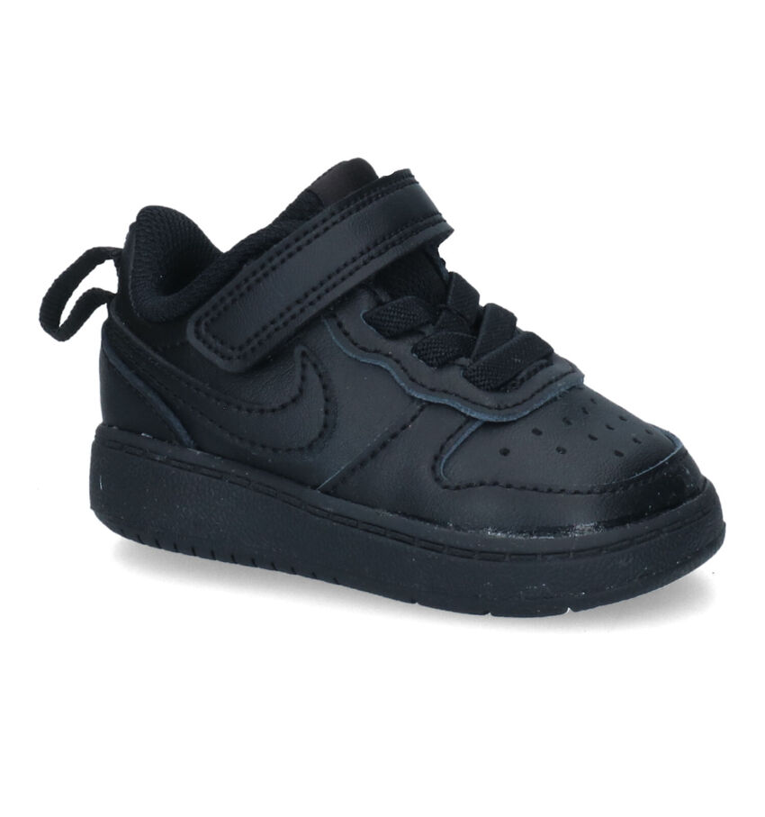 Nike Court Borough Zwarte Sneakers