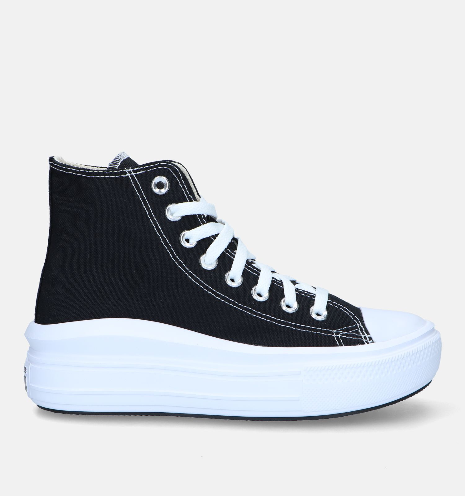 Converse haute noir plateforme new arrivals