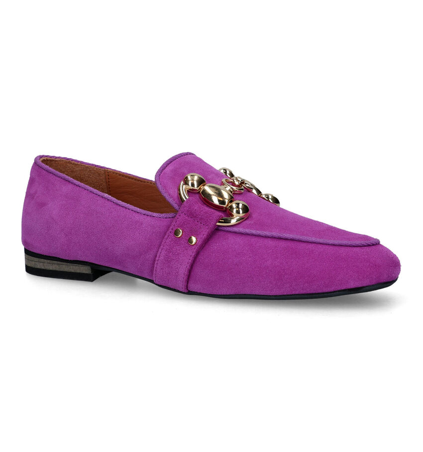 Babouche Loafers en Violet