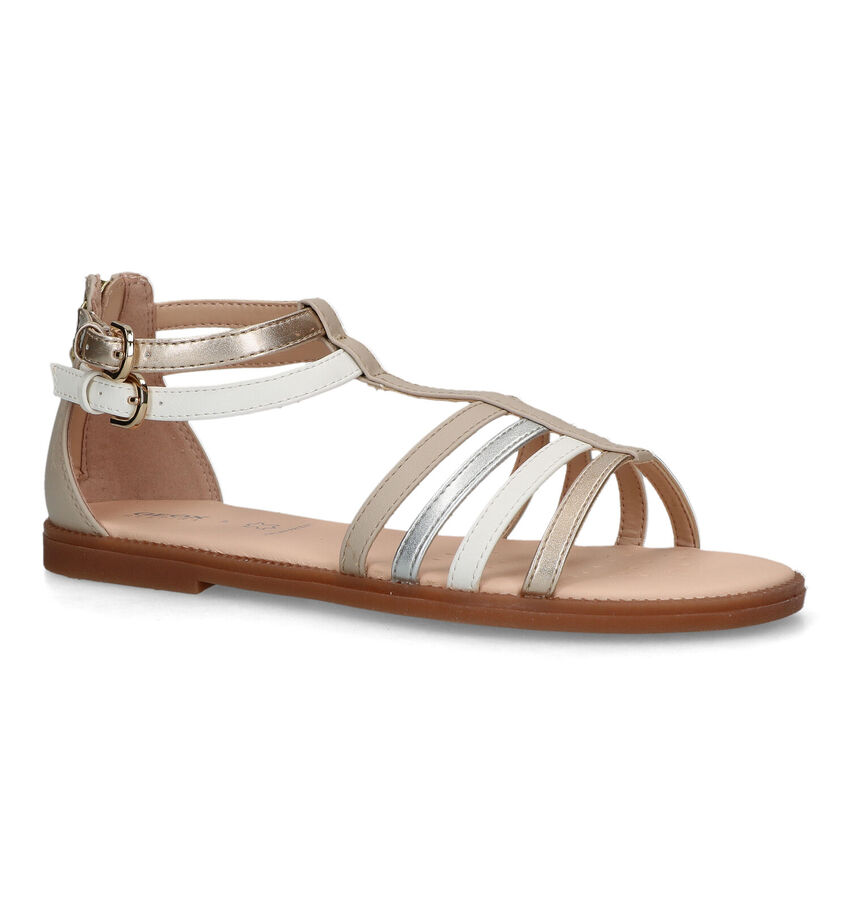 Geox Karly Beige Sandalen