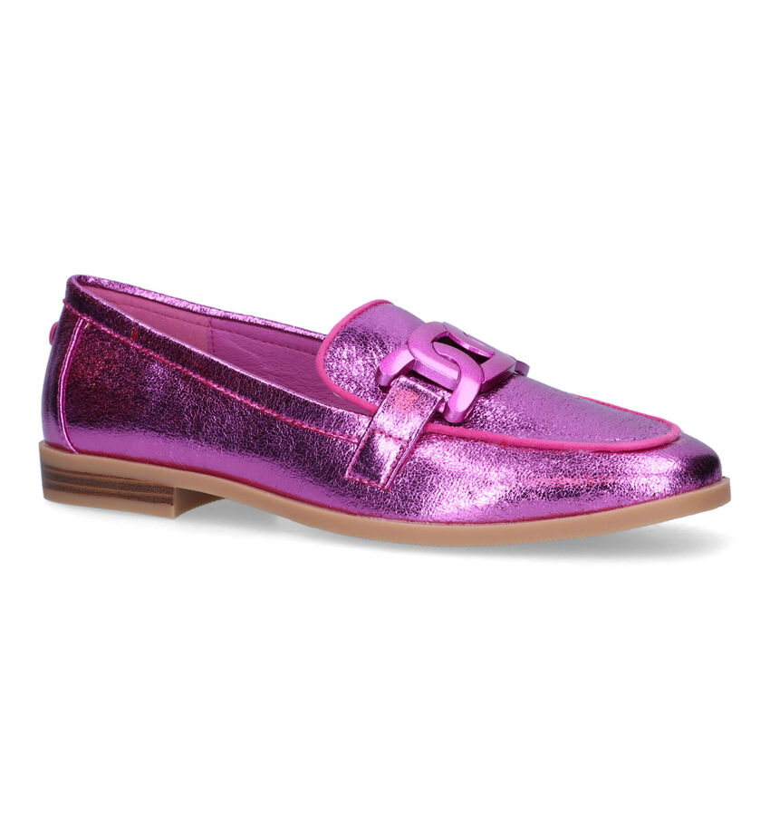 La Strada Loafers en Rose fuchsia