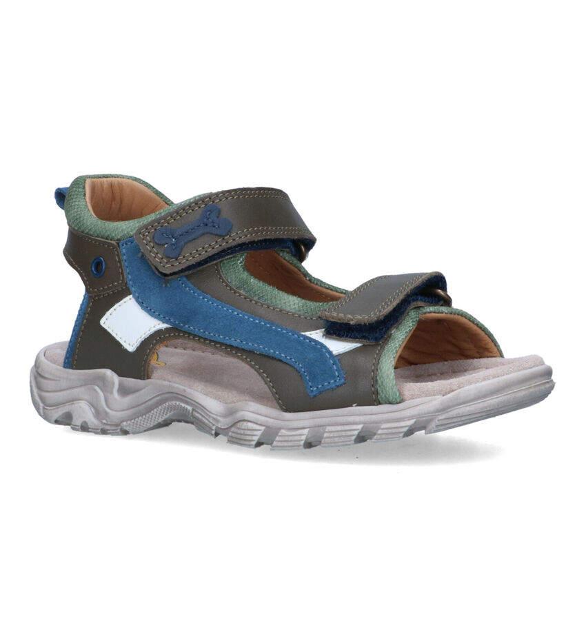STONES and BONES Josto Kaki Sandalen