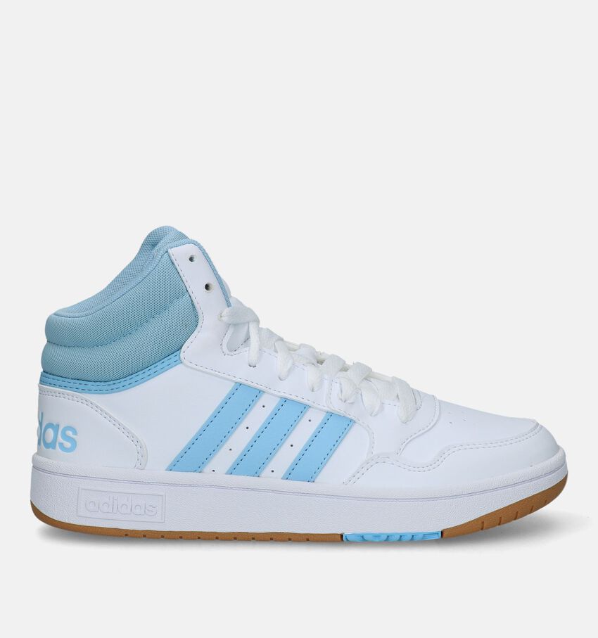 adidas Hoops 3.0 Mid Witte Sneakers