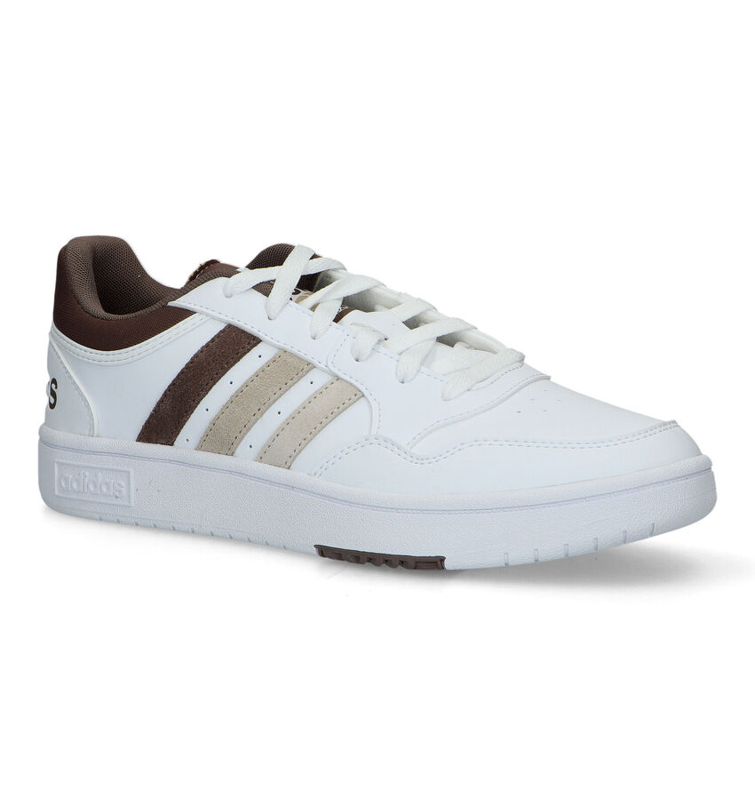 adidas Hoops 3.0 Witte Sneakers