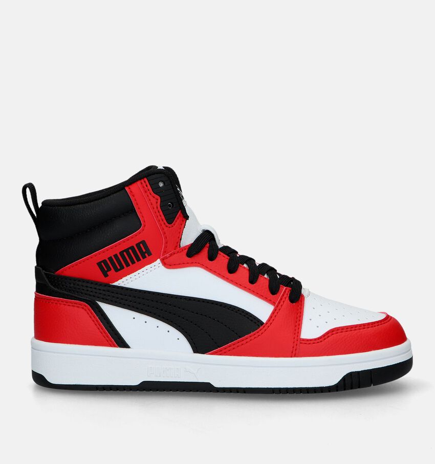 Puma Rebound V6 Witte Sneakers