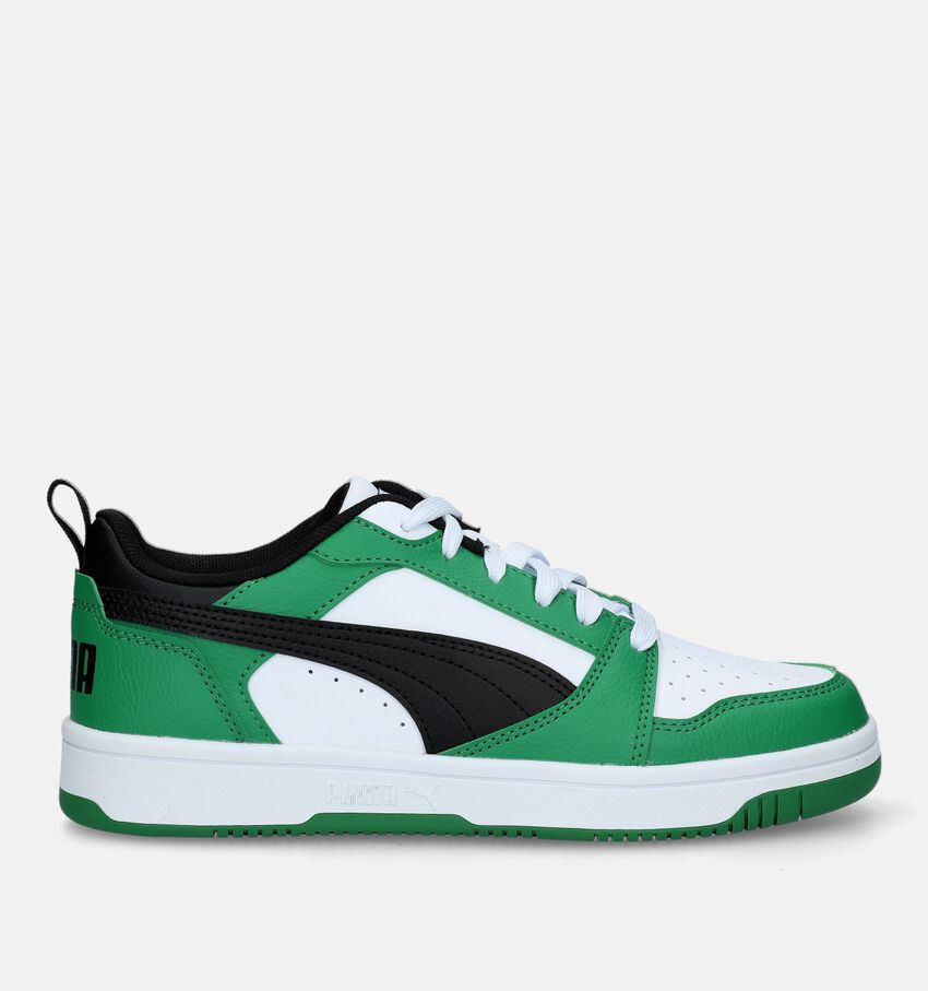 Puma Rebound V6 Witte Sneakers