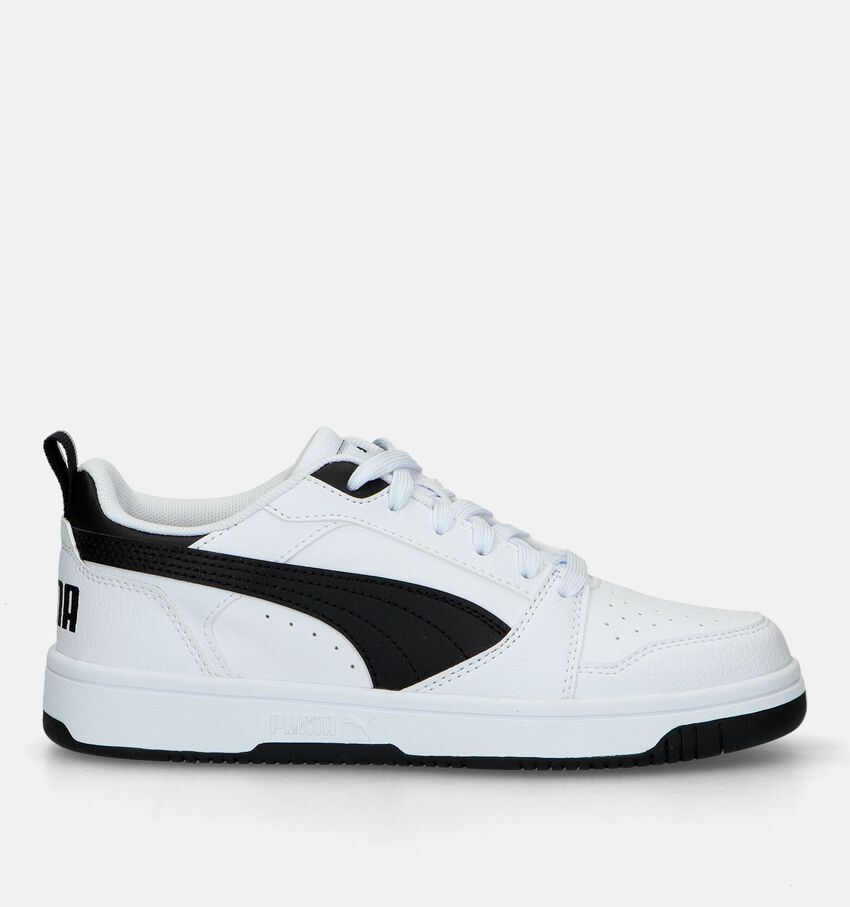 Puma Rebound V6 Witte Sneakers