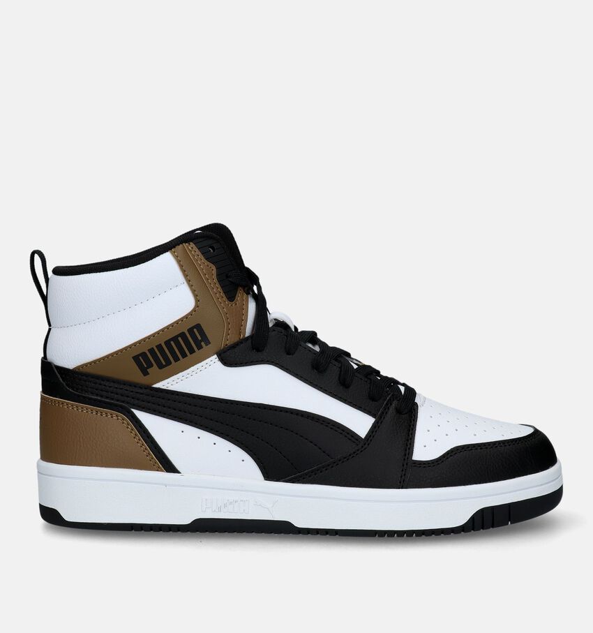 Puma Rebound V6 Witte Sneakers