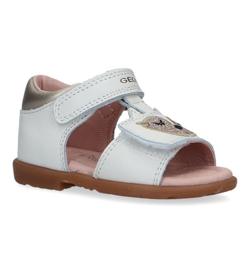 Geox Verred Ecru Sandalen