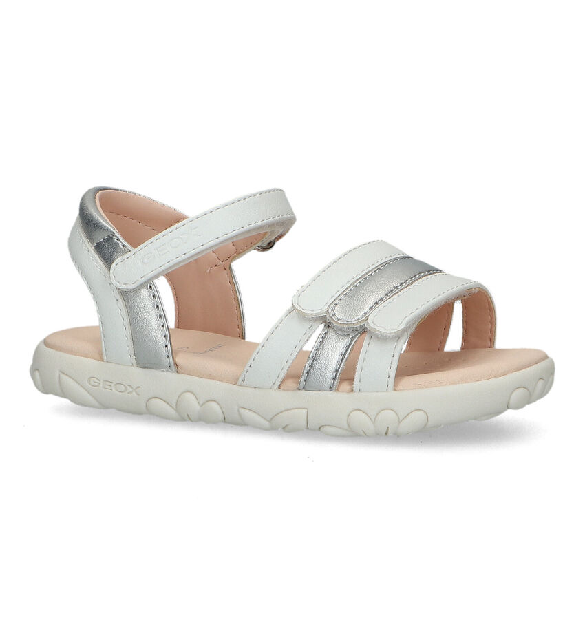 Geox Haiti Witte Sandalen
