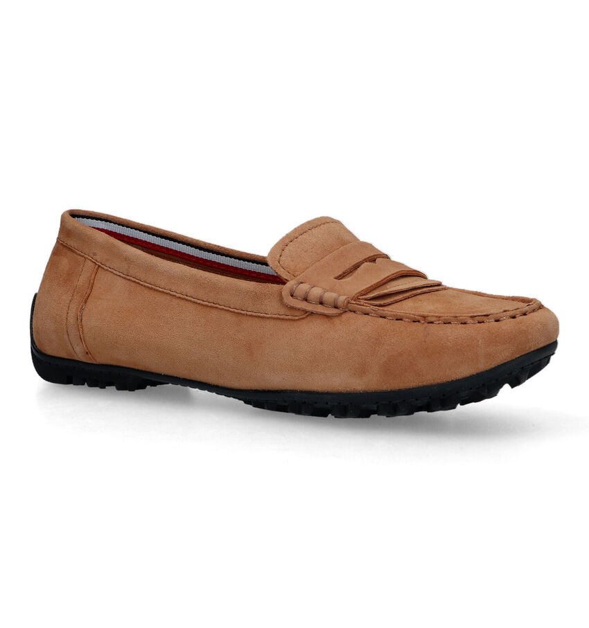 Geox Kosmopolis Grip Cognac Mocassins