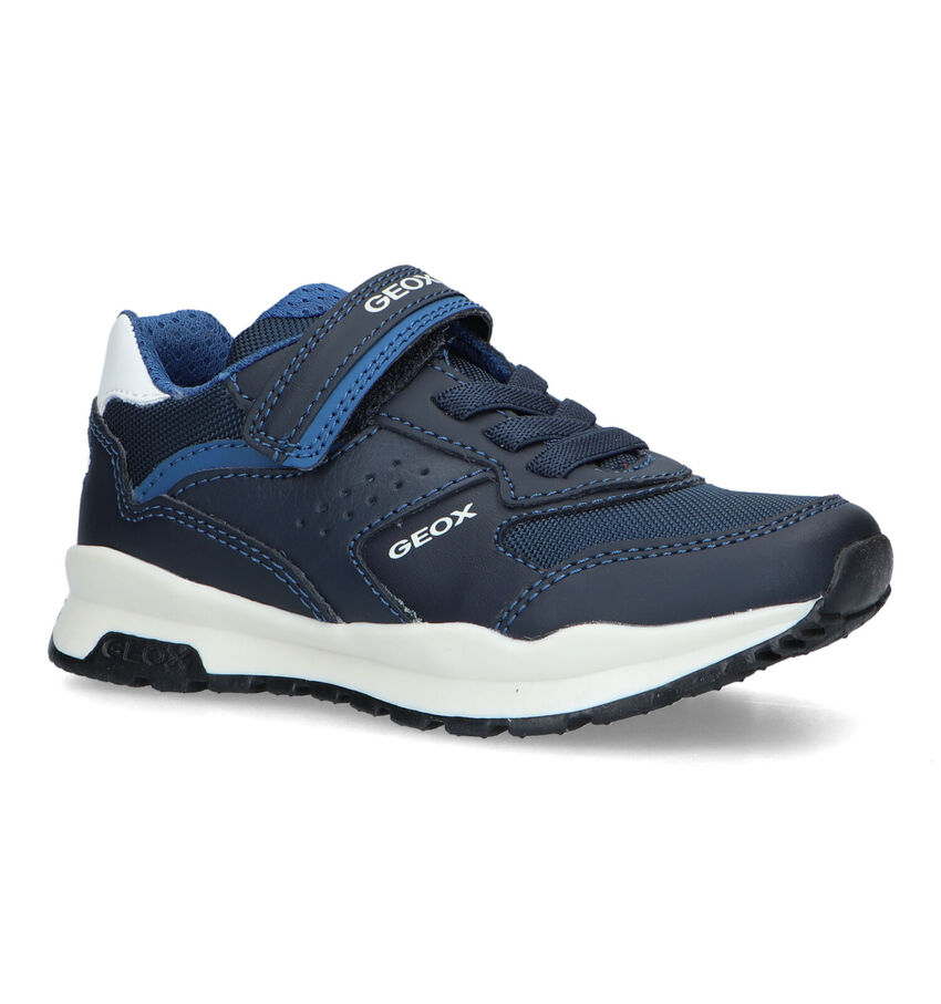 Geox Pavel Chaussures à velcro en Bleu