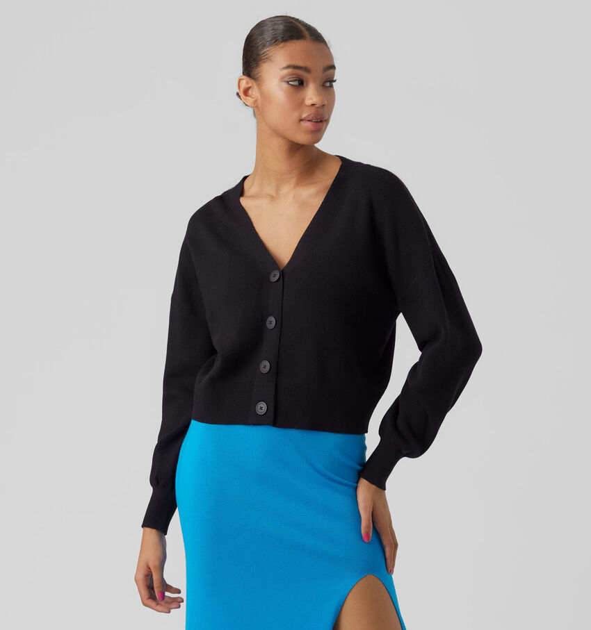 Vero Moda Nancy Cardigan en Noir