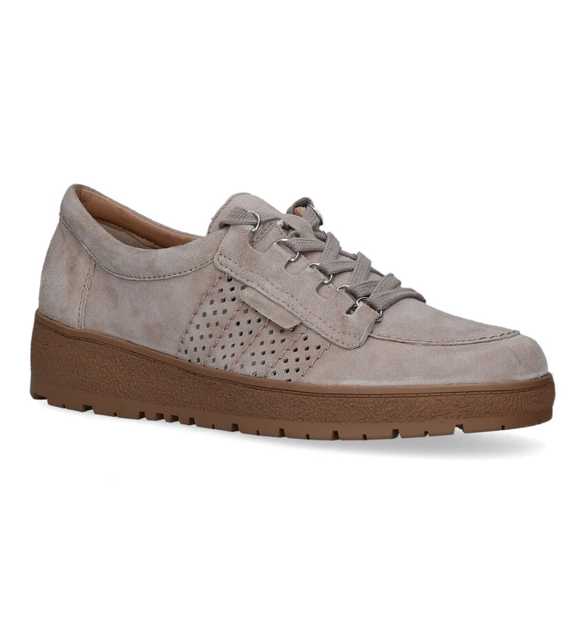 Hush Puppies Melisto Beige Veterschoenen