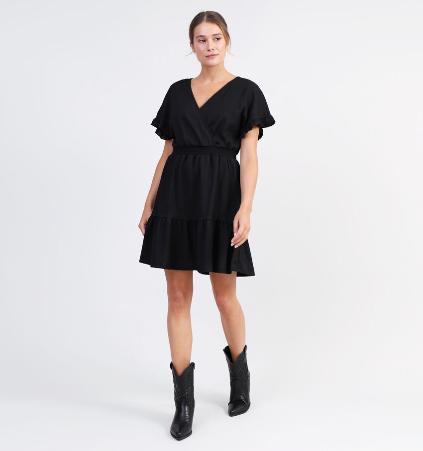 JDY Claude Zwarte Boho Jurk